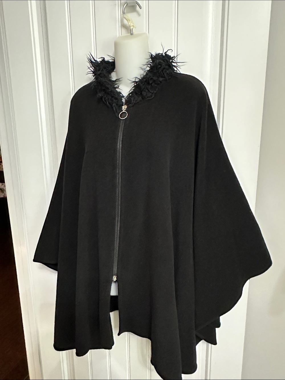 CBM Project Italy Zippered Poncho Cape
